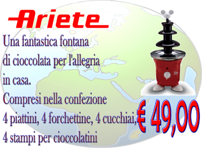 Fontana cioccolato Disney