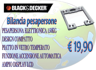 Black & Decker bilancia