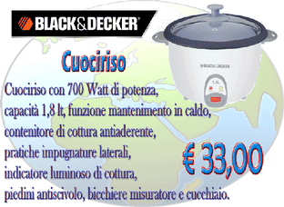 Black & Decker cuociriso