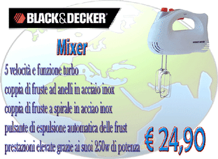 Black & Decker mixer