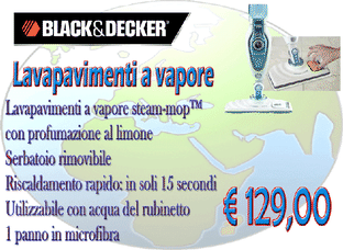 Black & Decker lavapavimenti
