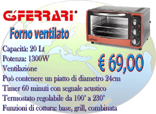 G3Ferrari forno elettrico