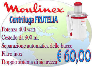 Moulinex Frutelia centrifuga