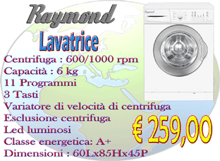 Raymond lavatrice