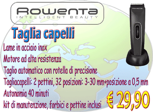 Rowenta taglia capelli